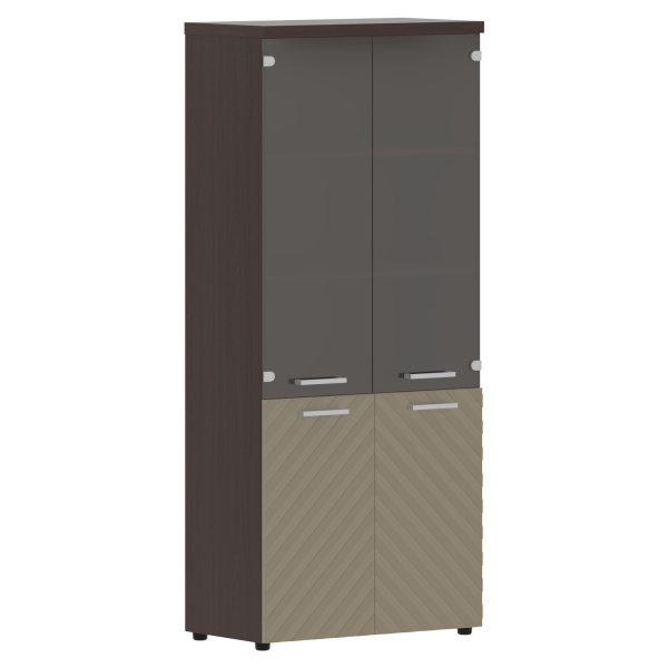 Шкаф комбинированный с топом TLHC 85.2 Капучино/Венге Магия Z 856х450х1968 TORR LUX