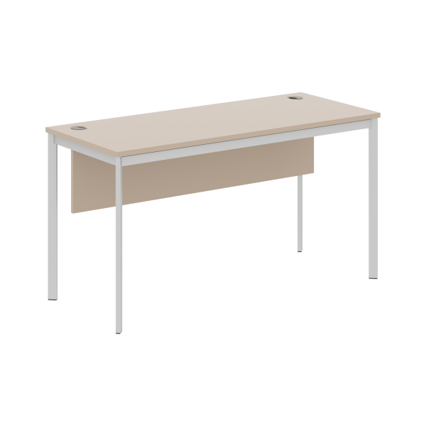 Стол письменный СП-3.1SD Мокачино/Алюминий 1400х600х755 IMAGO-S
