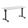 Стол складной CST 1565 Белый/Черный 1550х650х750 IMAGO MOBILE LITE