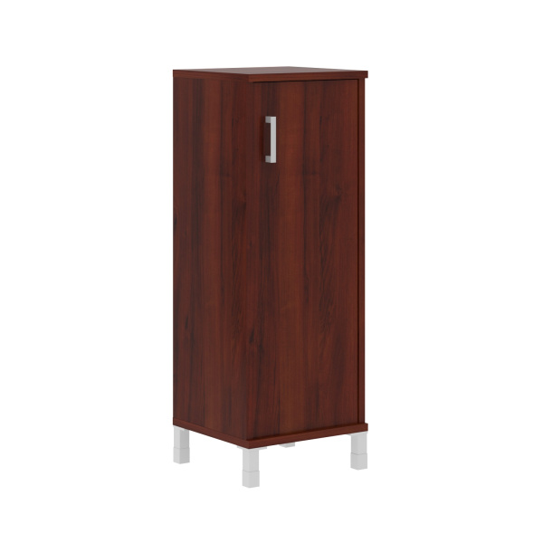 Шкаф-колонка средняя с глухой дверью B 421.6(R) Бургунди 475х450х1286 BORN