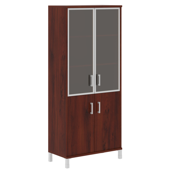 Шкаф комбинированный B 430.4 Бургунди 900х450х2054 BORN