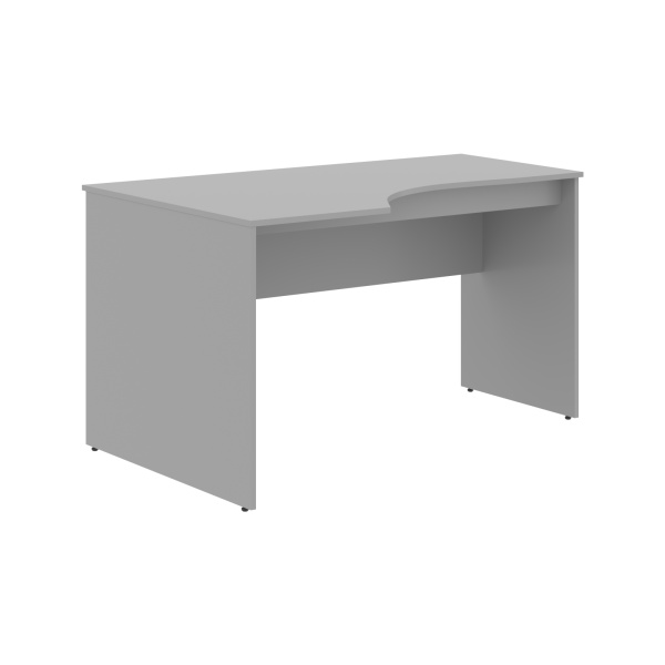 Каркас стола эргономичного SET140-1(L) Серый 1400х900х760 SIMPLE