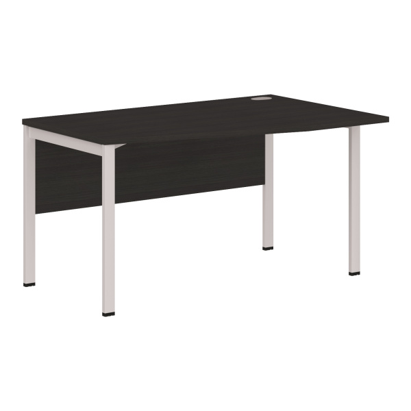 Стол письменный XMCT 149(R) Дуб Юкон Модерн/Алюминий 1400х900х750 XTEN-M