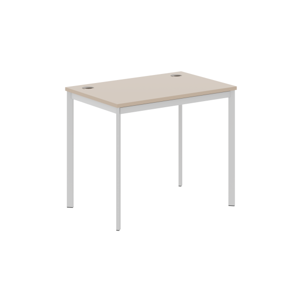 Стол письменный СП-1.1S Мокачино/Алюминий 900х600х755 IMAGO-S