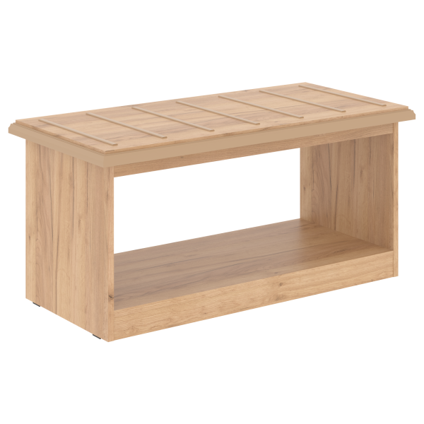 Тумба для багажа MHD 1050 Дуб Бофорд 1072х518х502 MUAR