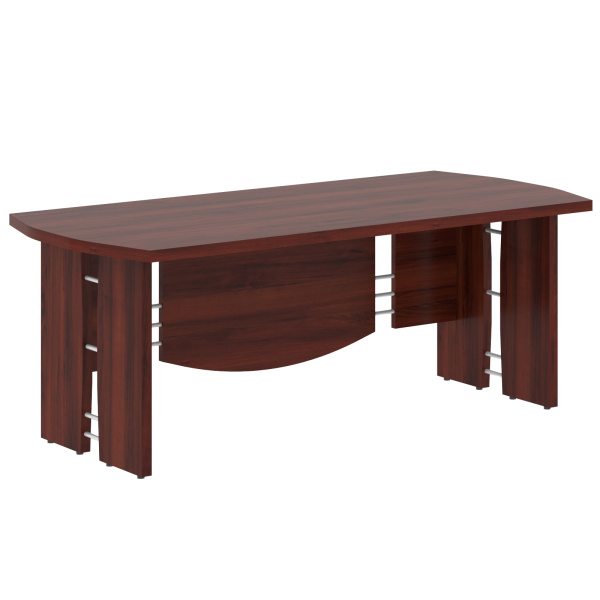 Стол руководителя В 101 Бургунди 2000х900х750 BORN
