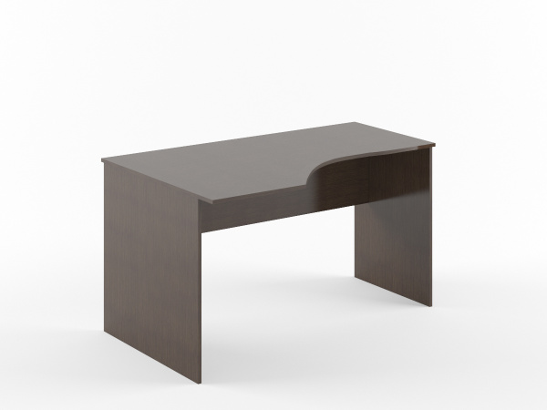 Каркас стола эргономичного SET160-1(L) Легно темный 1600х900х760 SIMPLE