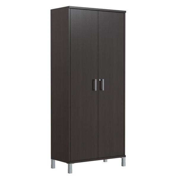 Шкаф высокий с замком в глухих дверях B 430.7(RZ) Венге Магия 900х450х2054 BORN