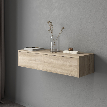 Стол - тумба подвесная CD 9029 Дуб Сонома светлый 900х290х200 COMP