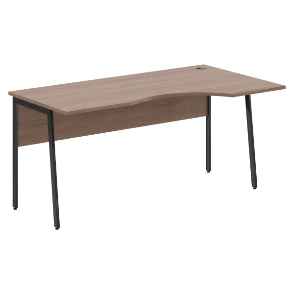 Стол прямой СА-1P(R) Ясень Шимо/Антрацит 1600х900х755 IMAGO PLUS