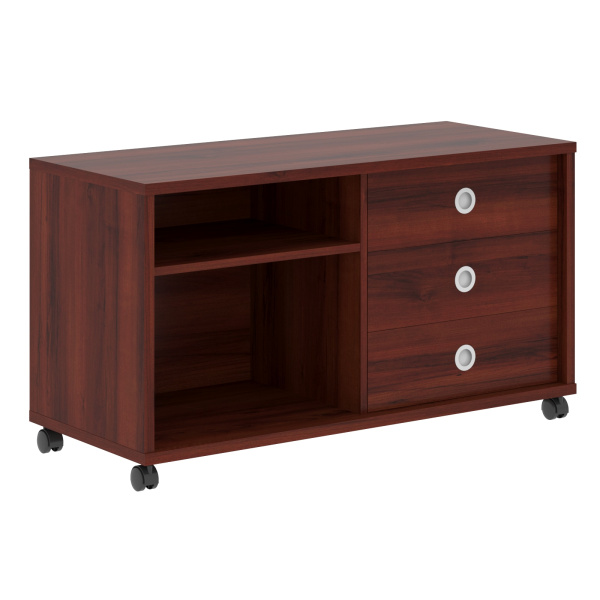 Тумба мобильная B 202A Бургунди 1200х500х660 BORN