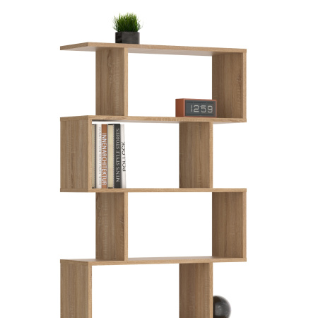 Стеллаж SH 7346 Дуб Сонома светлый 730х250х1416 COMP