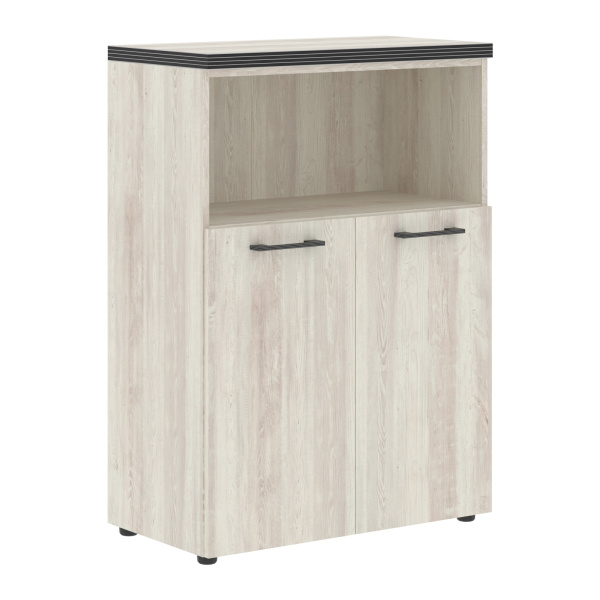 Шкаф с глухими малыми дверьми и топом TMC 85.3 Сосна Эдмонт 856х450х1203 TORR