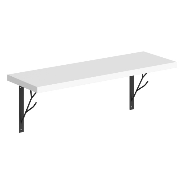 Полка с полкодержателями SH2-TREE Белый 630х210х222 COFFEE