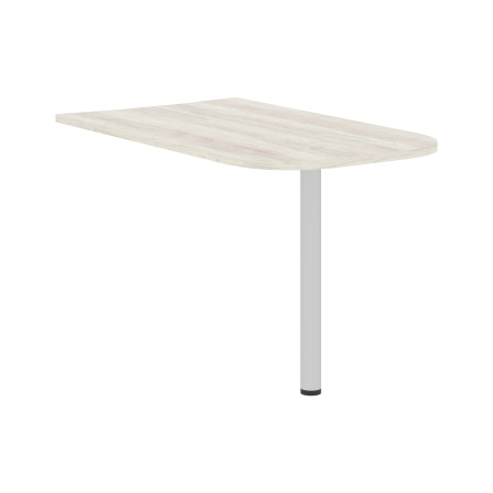 Брифинг - приставка XB 127 Сосна Эдмонт/Алюминий 1200х700х750 XTEN