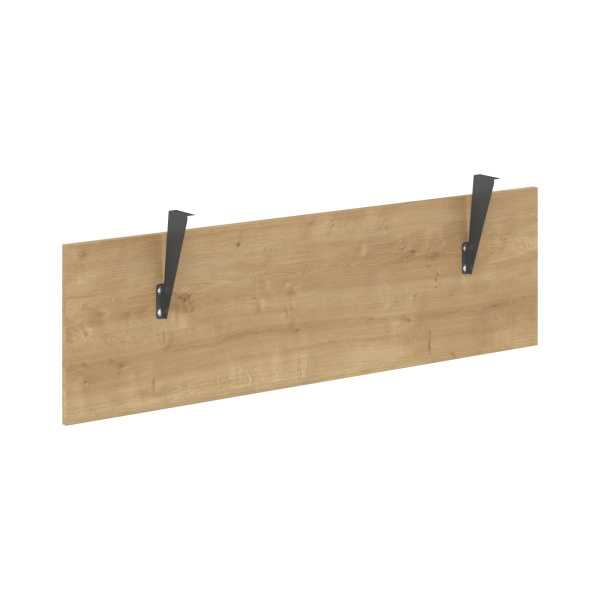 Фронтальная панель подвесная FDST 1340 Дуб Гамильтон/Антрацит 1380х18х404 FORTA