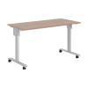 Стол складной CST 1365 Ясень Шимо/Серый 1350х650х750 IMAGO MOBILE LITE
