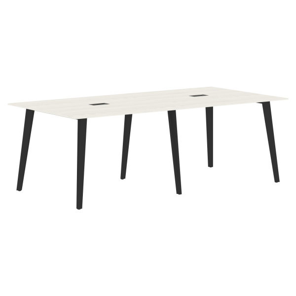 Конференц стол JCT 2211 Ясень белый/Антрацит 2200х1100х750 JAY