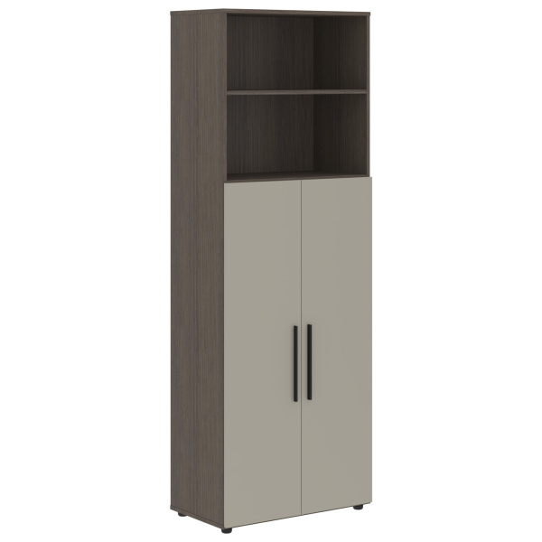 Шкаф высокий широкий VHCS 80.6 Аметист/Дуб Сильвер 800х430х2253 VELION