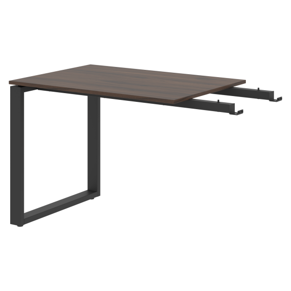 Брифинг-приставка EB 1070 Дуб Денвер темный/Антрацит 1000х700х750 ENIO