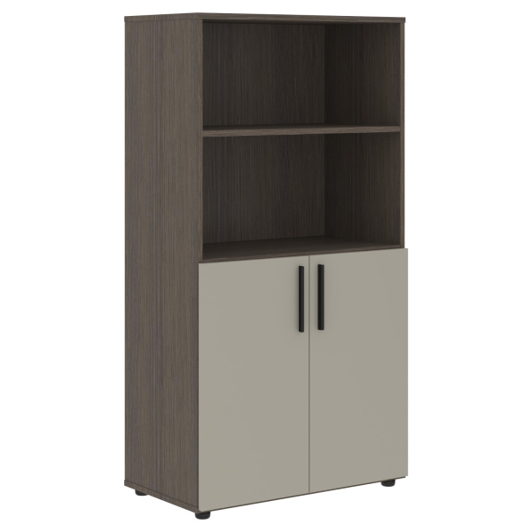 Шкаф средний широкий VMCS 80.5 Аметист/Дуб Сильвер 800х430х1517 VELION