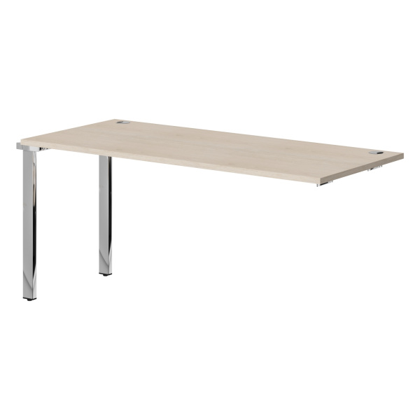 Стол промежуточный XIGST 1670.1 Бук Тиара/Нержавеющая сталь 1600х700х750 XTEN GLOSS