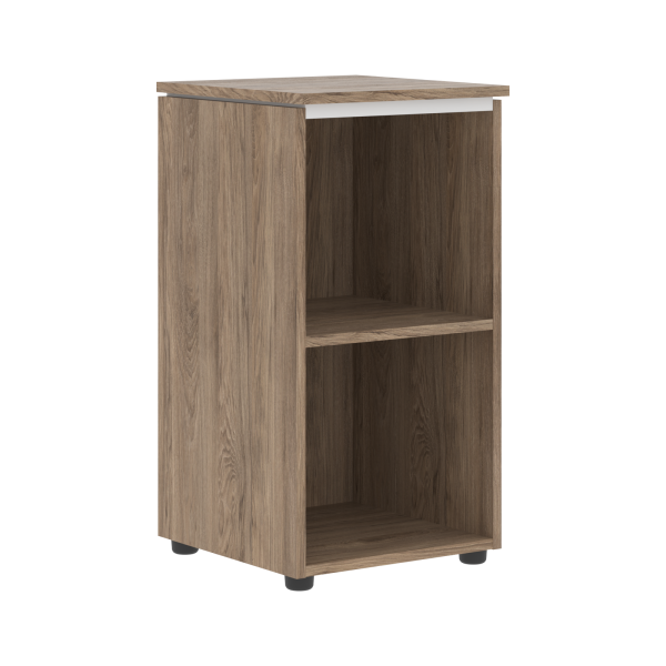 Каркас шкаф-колонки низкой MLC 42 Кария Пальмира/Белый MORRIS TREND