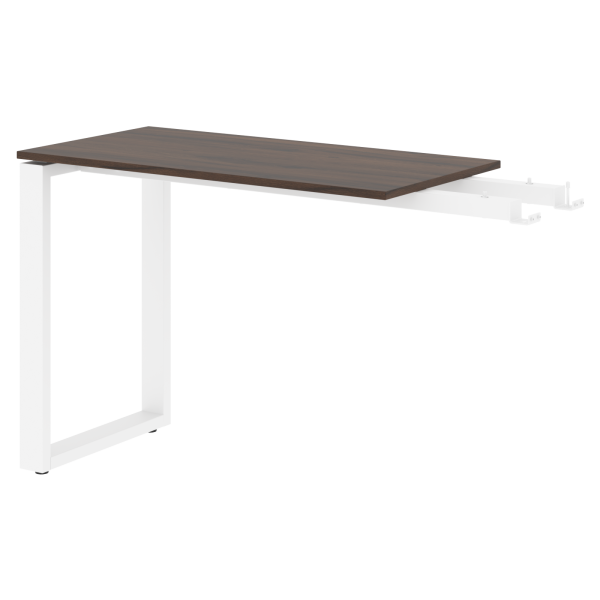 Приставка EP 1050 Дуб Денвер темный/Белый 1000х500х750 ENIO