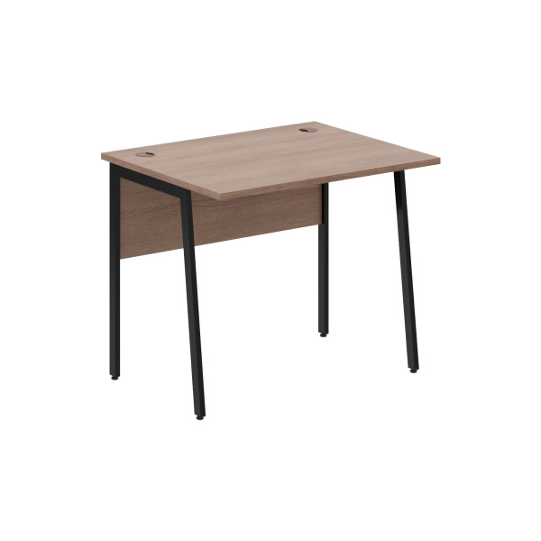 Стол прямой СП-1P Ясень Шимо/Черный 900х720х755 IMAGO PLUS
