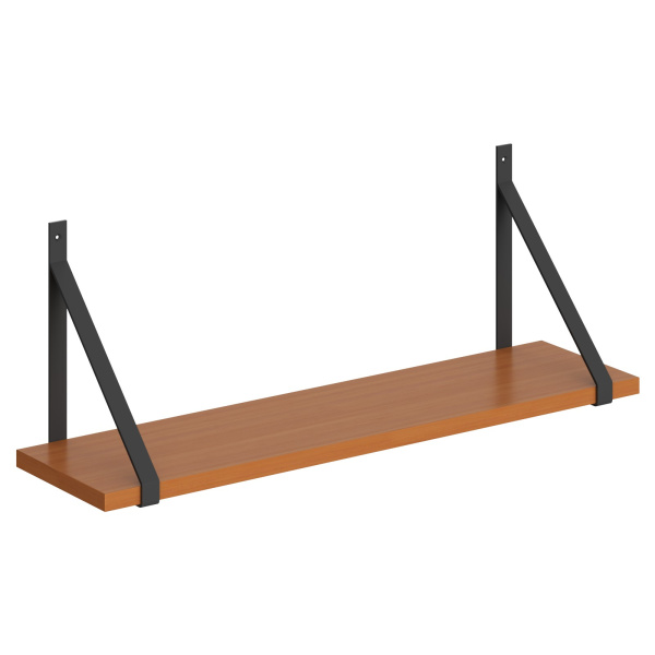 Полка с полкодержателями SH1-GINO Груша Ароза 830х210х300 COFFEE