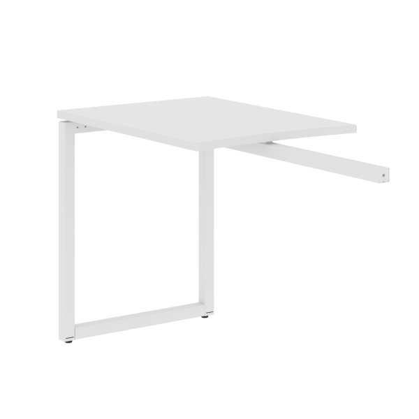 Брифинг приставка XQR 869 Белый/Белый 800х600х750