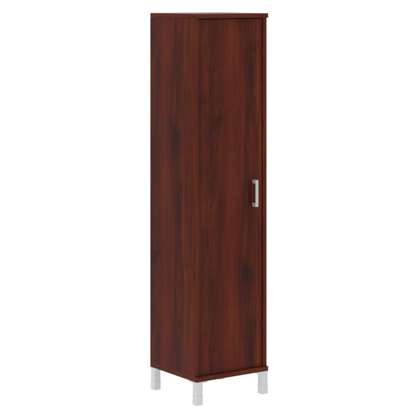 Шкаф-колонка высокая с глухой дверью B 431.6 Бургунди 475х450х2054 BORN