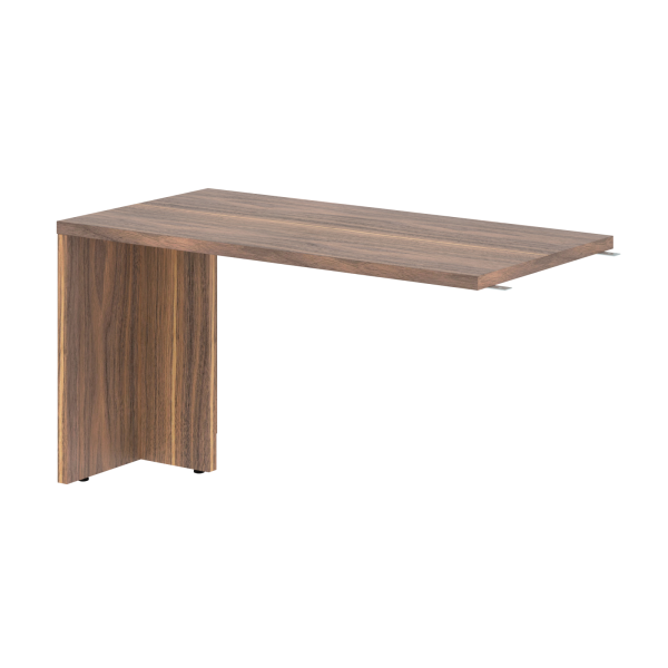 Брифинг-приставка VRB 1470 Американский орех 1400х700х750 VELION VENEER