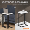 Стол компьютерный CD 4030 Белый/Черный 400х300х668 COMP