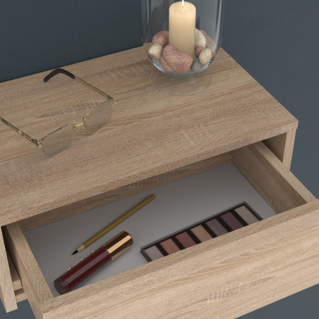 Стол - тумба подвесная CD 4629 Дуб Сонома светлый 462х290х180 COMP