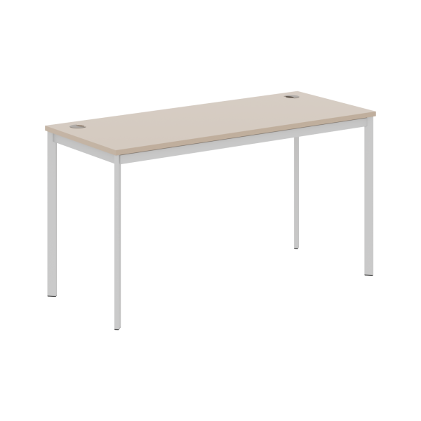 Стол письменный СП-3.1S Мокачино/Алюминий 1400х600х755 IMAGO-S
