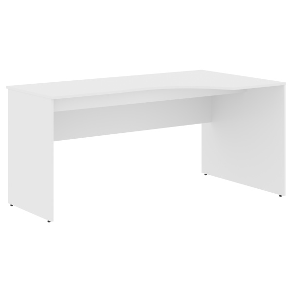 Каркас стола эргономичного SET160-1(R) Белый 1600х900х760 SIMPLE