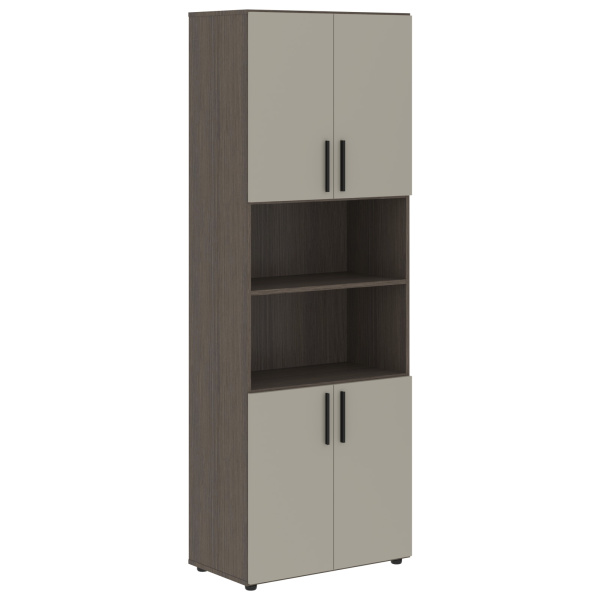 Шкаф высокий широкий VHCS 80.4 Аметист/Дуб Сильвер 800х430х2253 VELION