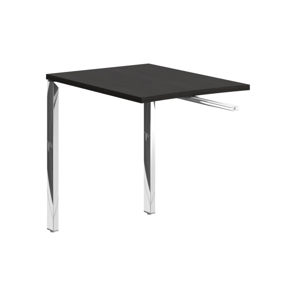 Брифинг приставка XGR 869.1 Дуб Юкон Модерн/Нержавейка полированная 800х600х750 XTEN GLOSS