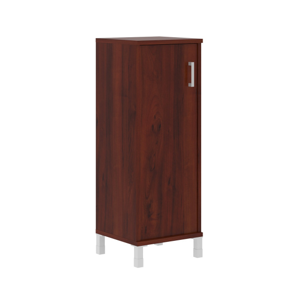 Шкаф-колонка средняя с глухой дверью B 421.6(L) Бургунди 475х450х1286 BORN