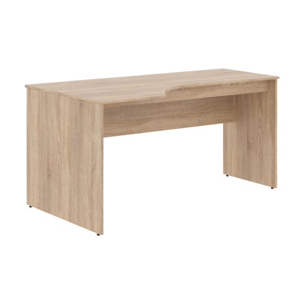 Каркас стола эргономичного SET160-1(L) Дуб Сонома Светлый 1600х900х760 SIMPLE