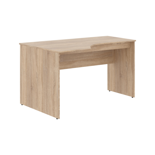 Каркас стола эргономичного SET140-1(L) Дуб Сонома Светлый 1400х900х760 SIMPLE